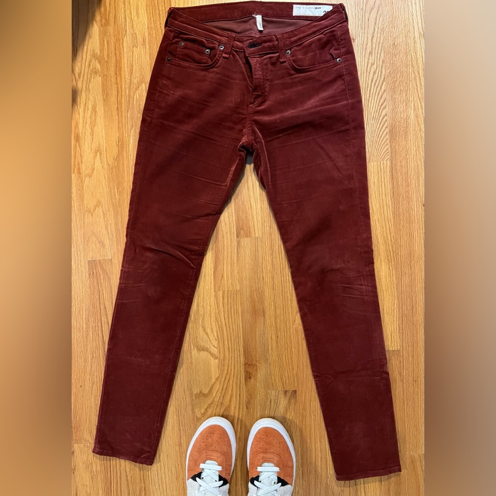 Rag & Bone Skinny Corduroy Pant